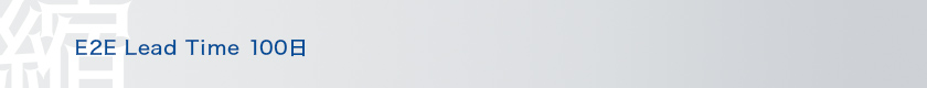 E2E Lead Time 100日