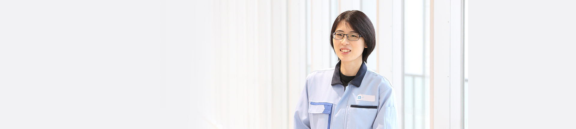 バイオ原薬製造 担当 浮間工場製造グループ 所属 浮間勤務 2019年新卒入社 医科学系 専攻